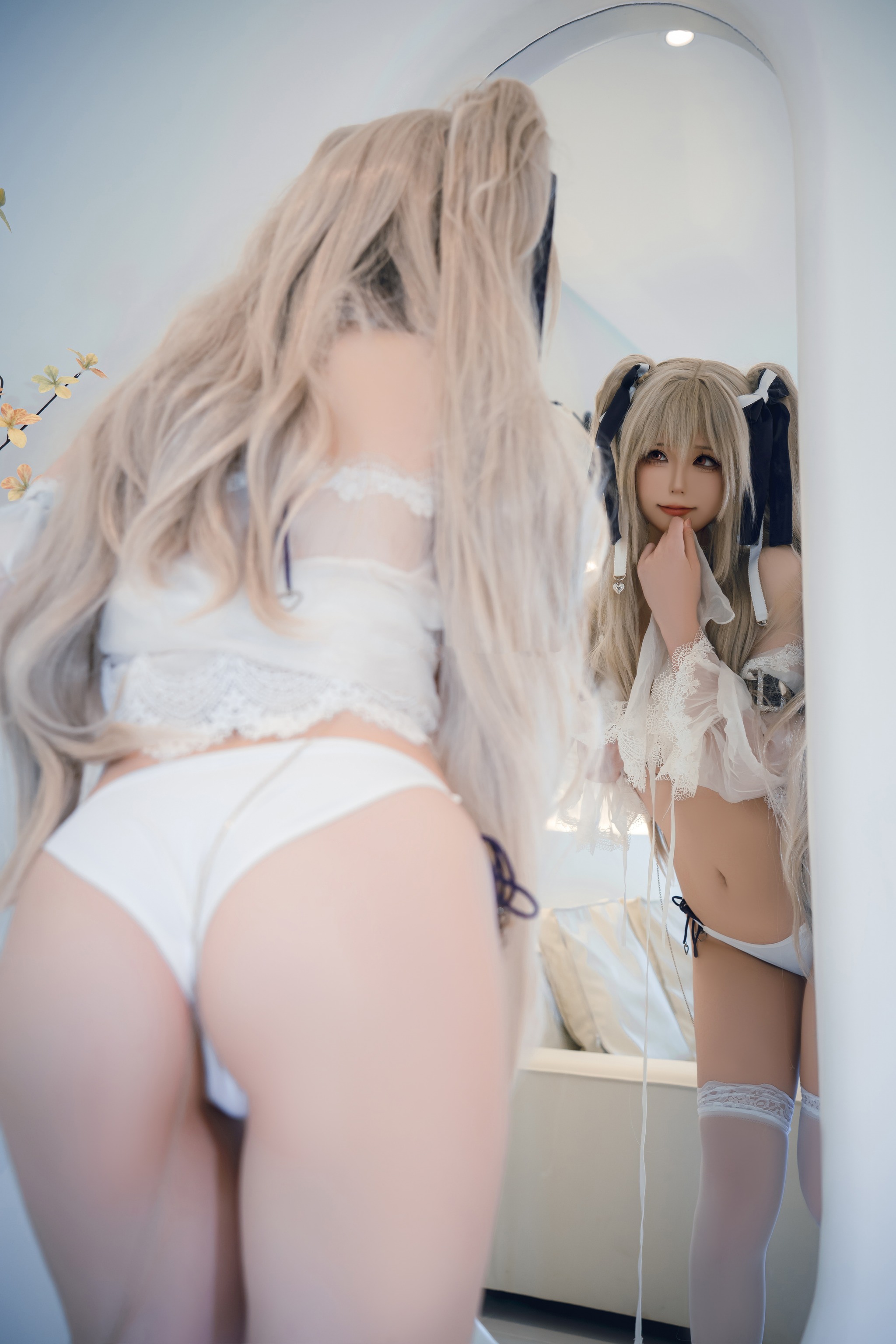图片[1]-Quan冉有点饿 – NO.047 碧蓝航线 安克雷奇泳装[47P]-XikXak